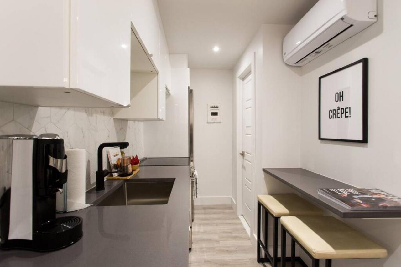 6768 - 102 Cozy And Fresh Mini Studio With Kitchen By Denstays Montreal Exterior photo